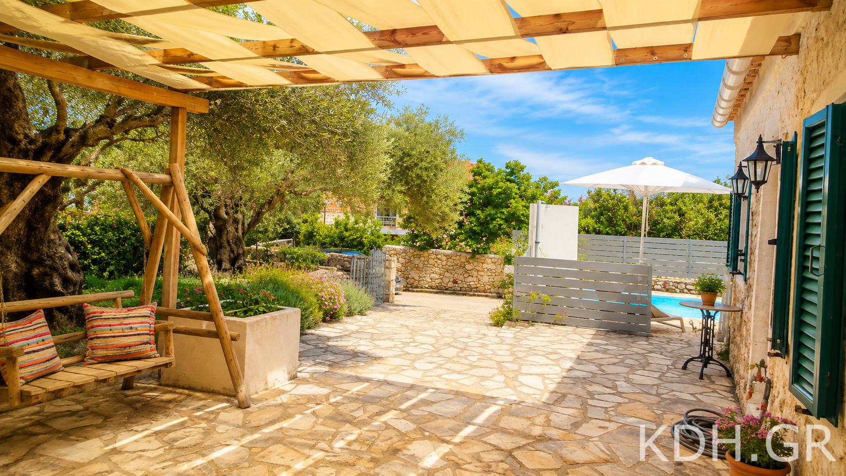 Villa view
